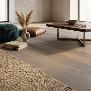 PARQUET PREFINITI - Rovere 1 Strip - Thermo Family - Carbonizzato - Spazzolato-8